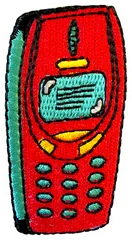Téléphone portable rétro