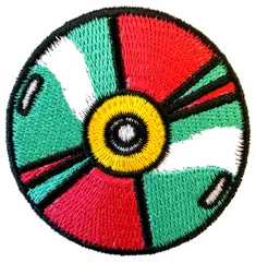 CD multicolore